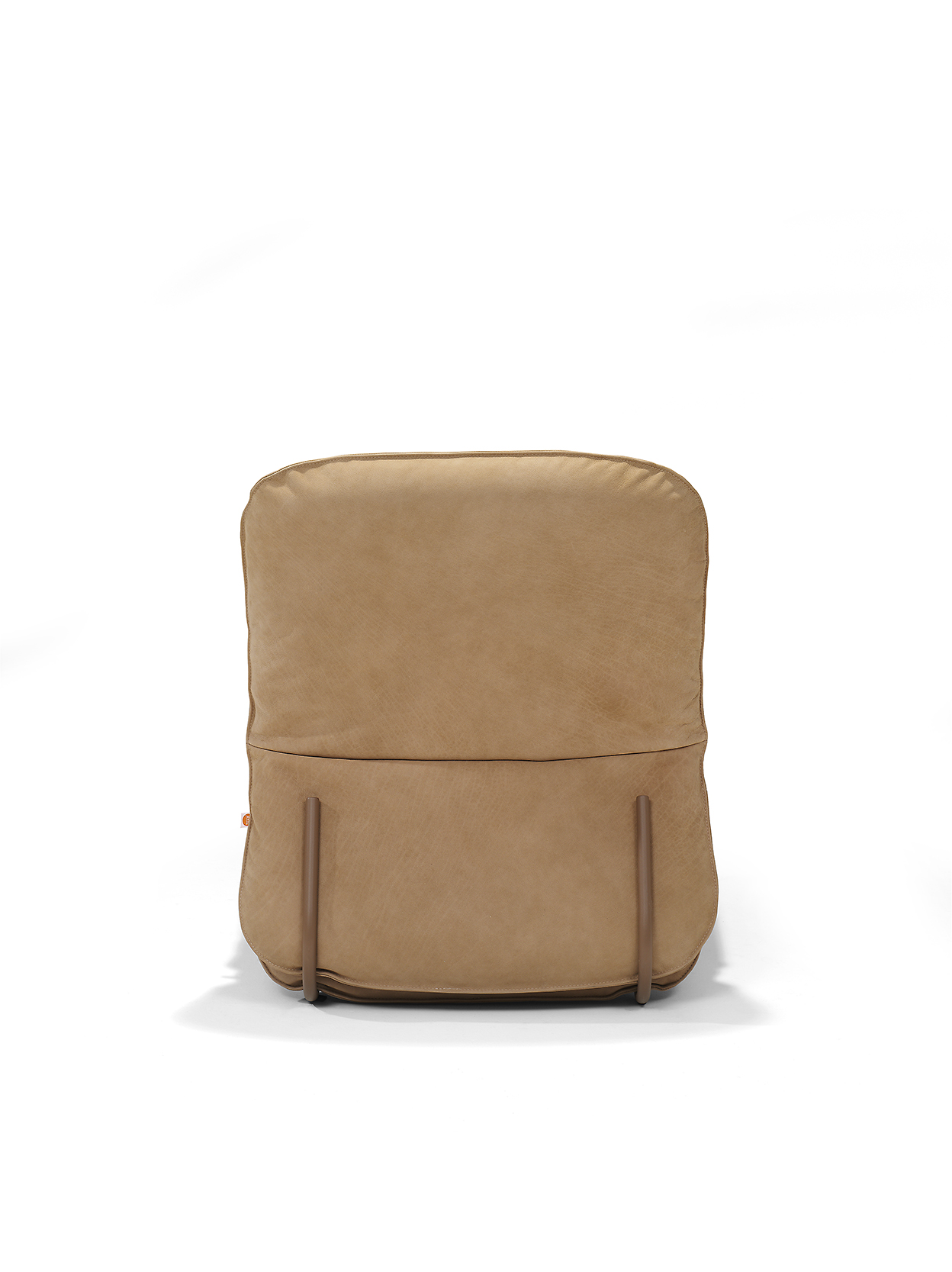 Clip Lounge Chair Aurula Old Pink RAL 8025 Frame Back WS LR