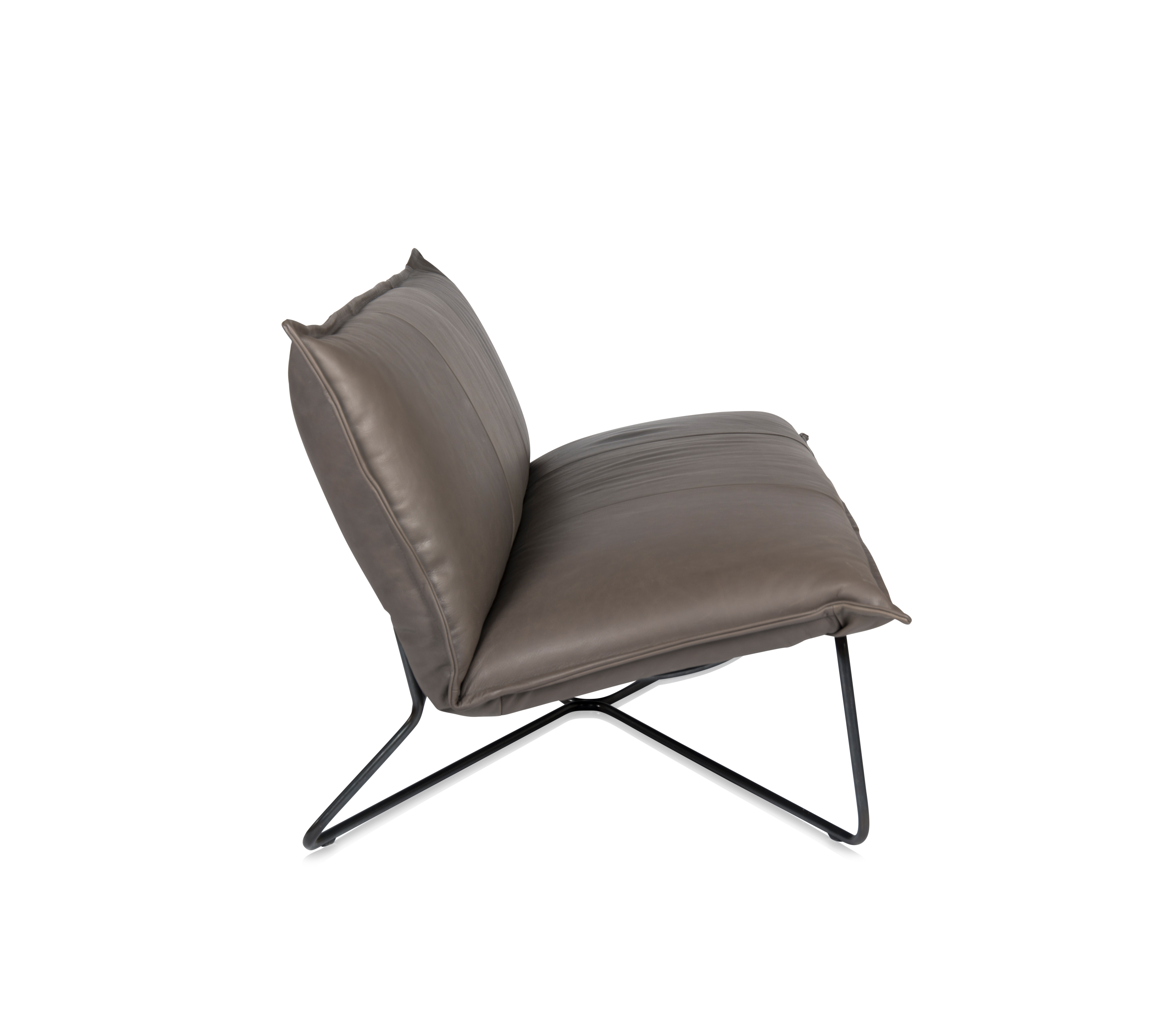 Earl Sofa 3 Seats Old Glory Frame Luxor Grey Side