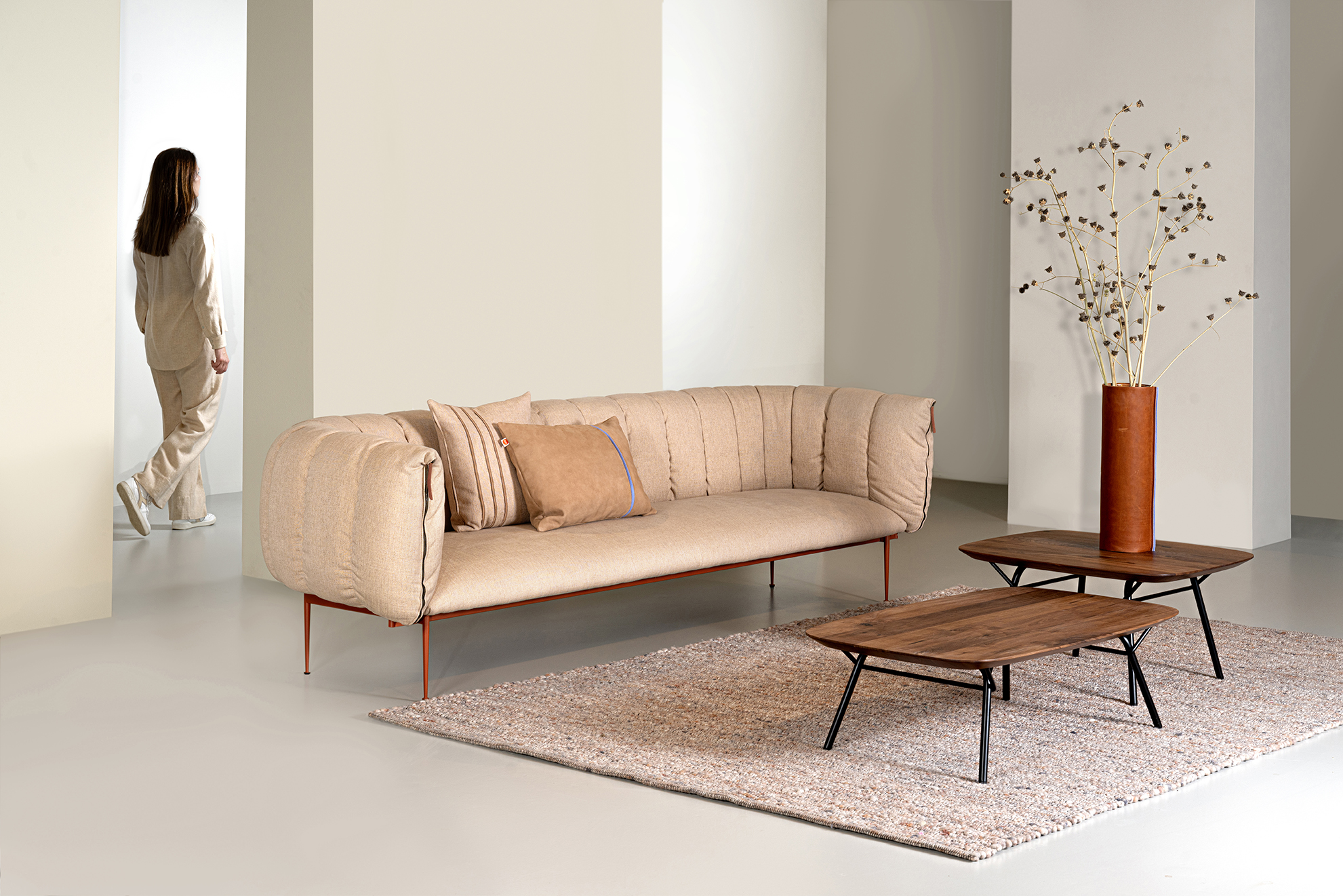 Jd 078 V3 Puffer Lounge Schaduw Bloemen Erbij LR