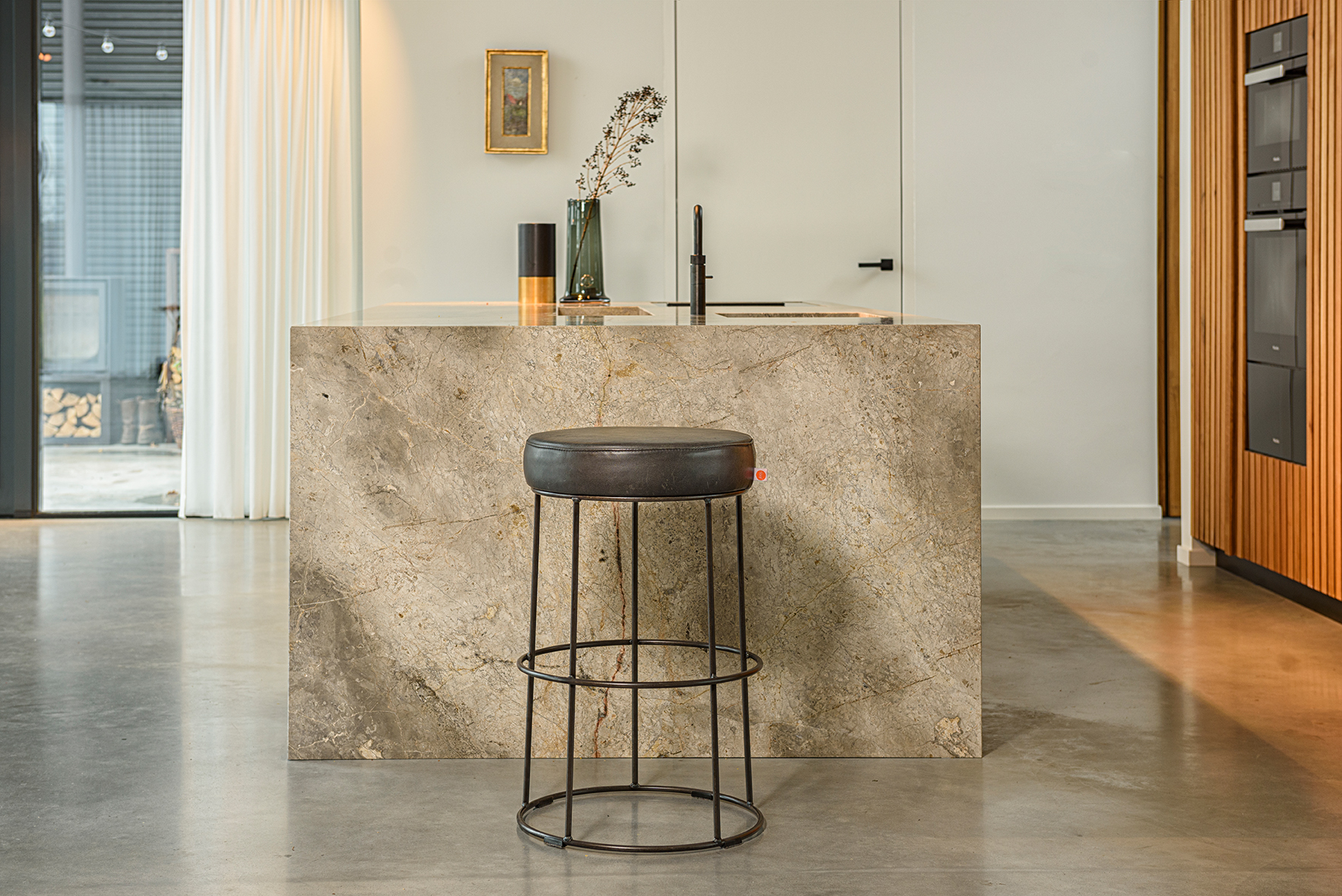 Jess 3603 Cody Barstool 75 Cm Bonanza Black LR