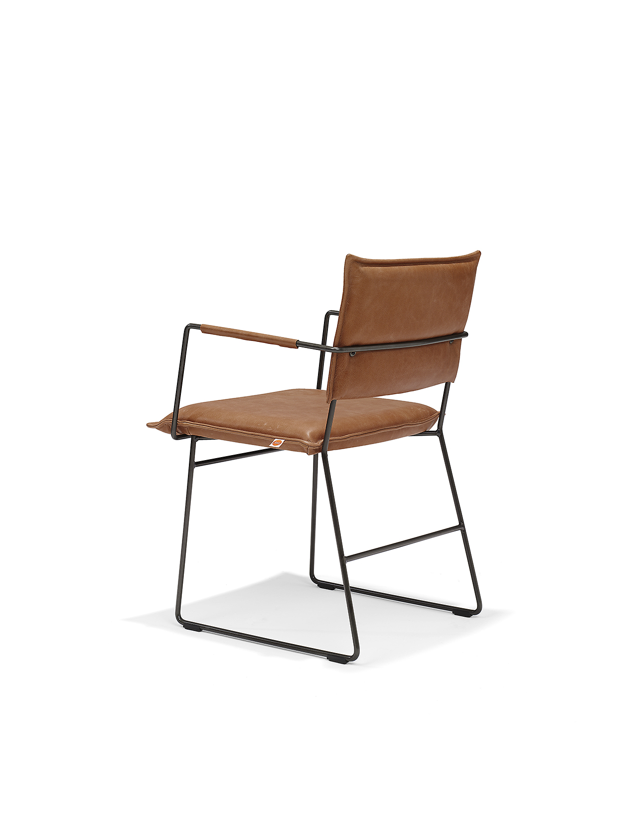 Norman Chair With Arm Bonanza Tan Back LR
