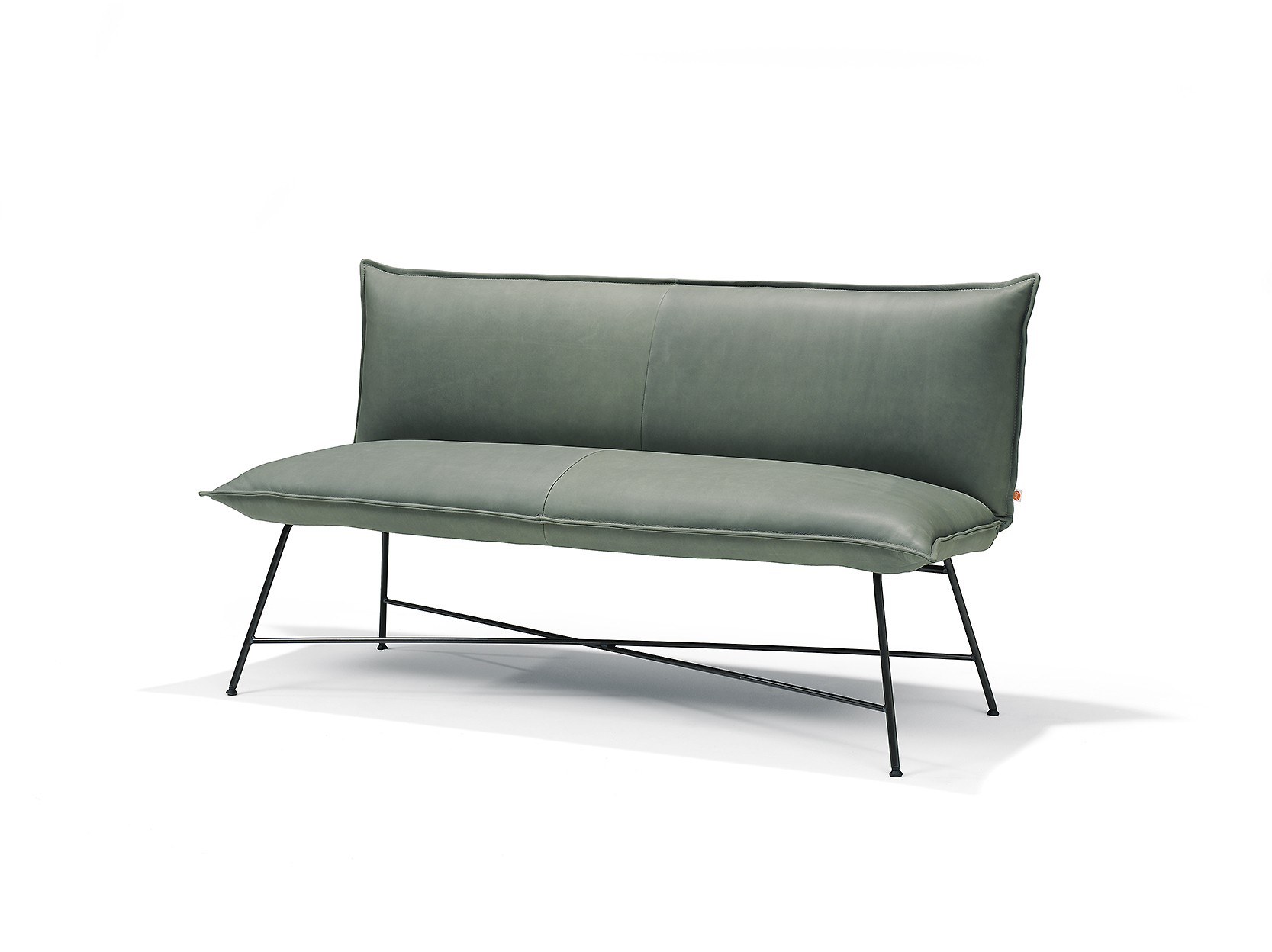Vidar Dining Sofa 165 Cm With Back Sadie Olive Pers LR 8720153744720