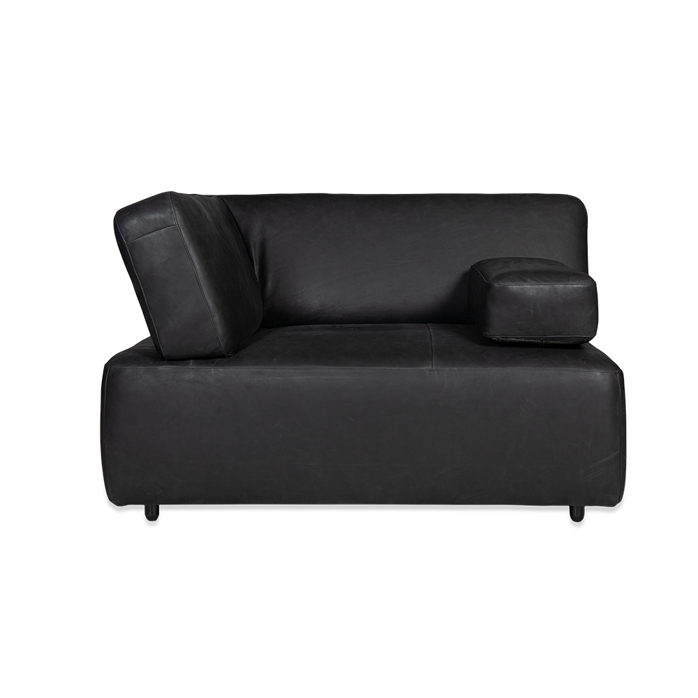 Infinity Element 120X90 Arm Left Sadie Dark Grey Front