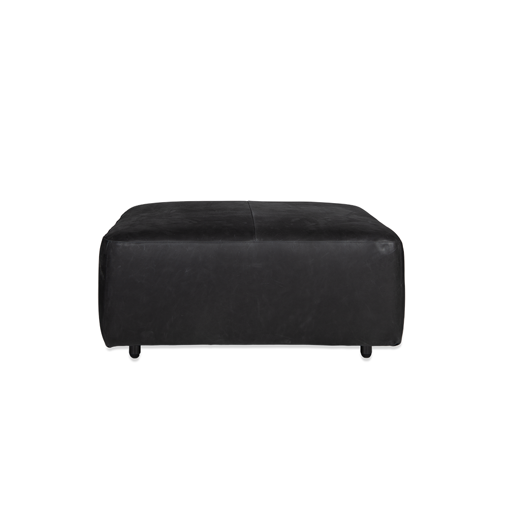 Infinity Hocker 90X90 Sadie Dark Grey Front